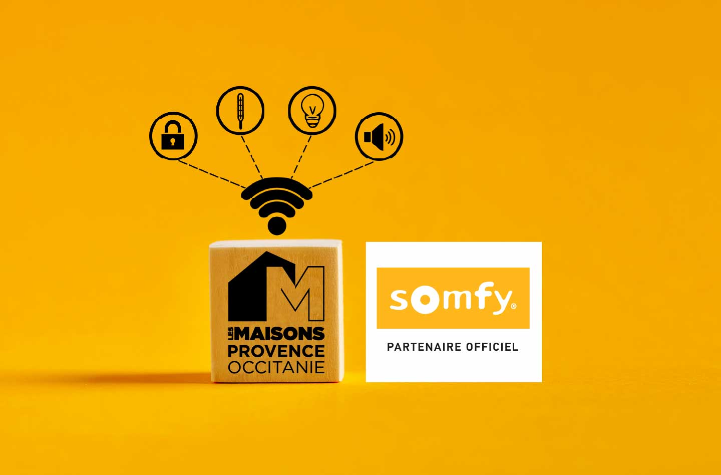 logos de LMPO et de Somfy
